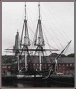 USS Constitution in Boston Harbor, MA © Page Makers, LLC